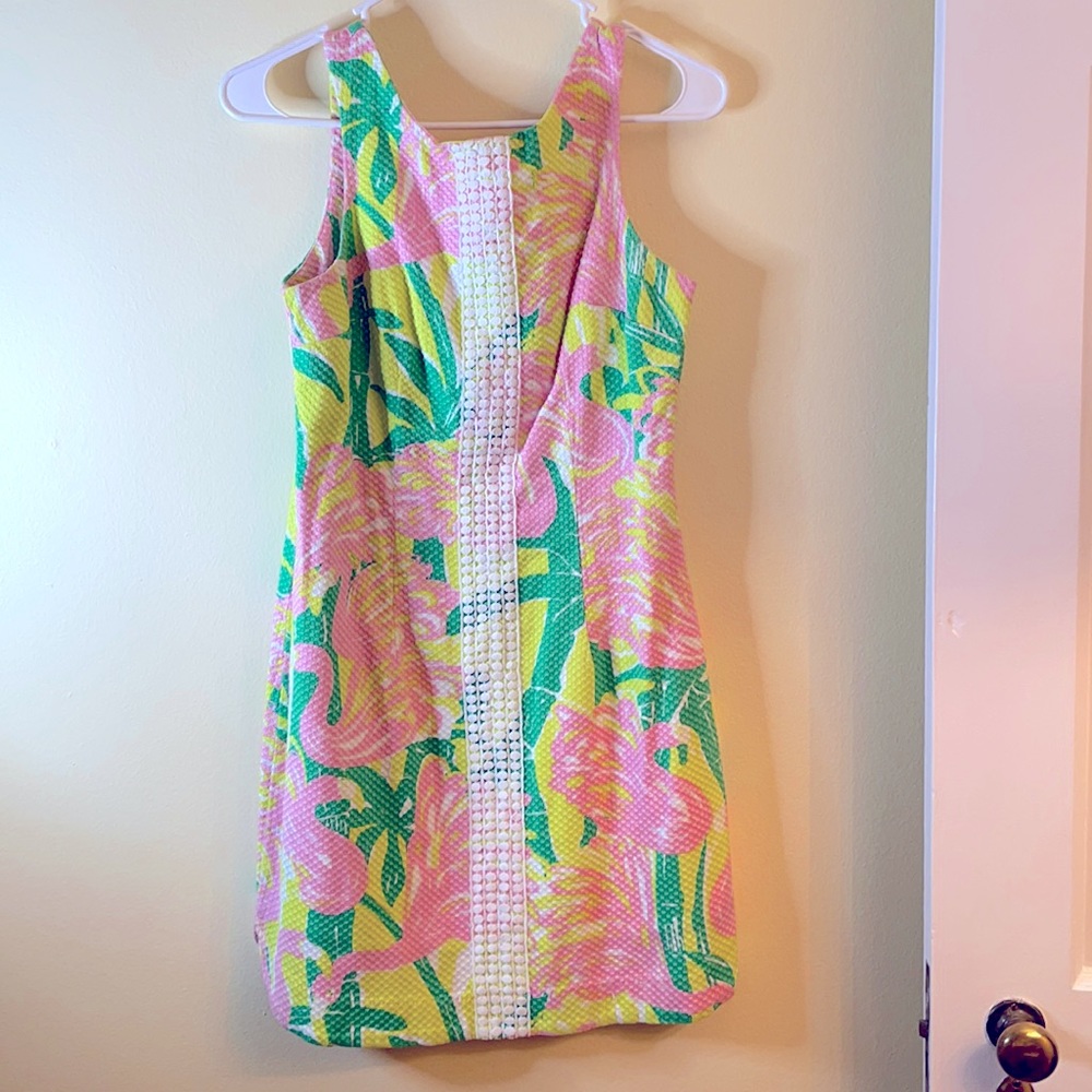 Lilly Pulitzer pastel floral mini dress!